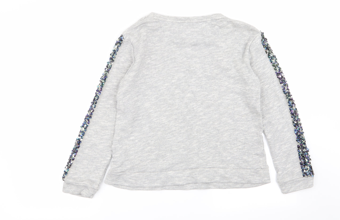 NEXT Girls Grey   Pullover Jumper Size 11 Years