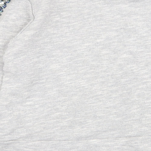 NEXT Girls Grey   Pullover Jumper Size 11 Years