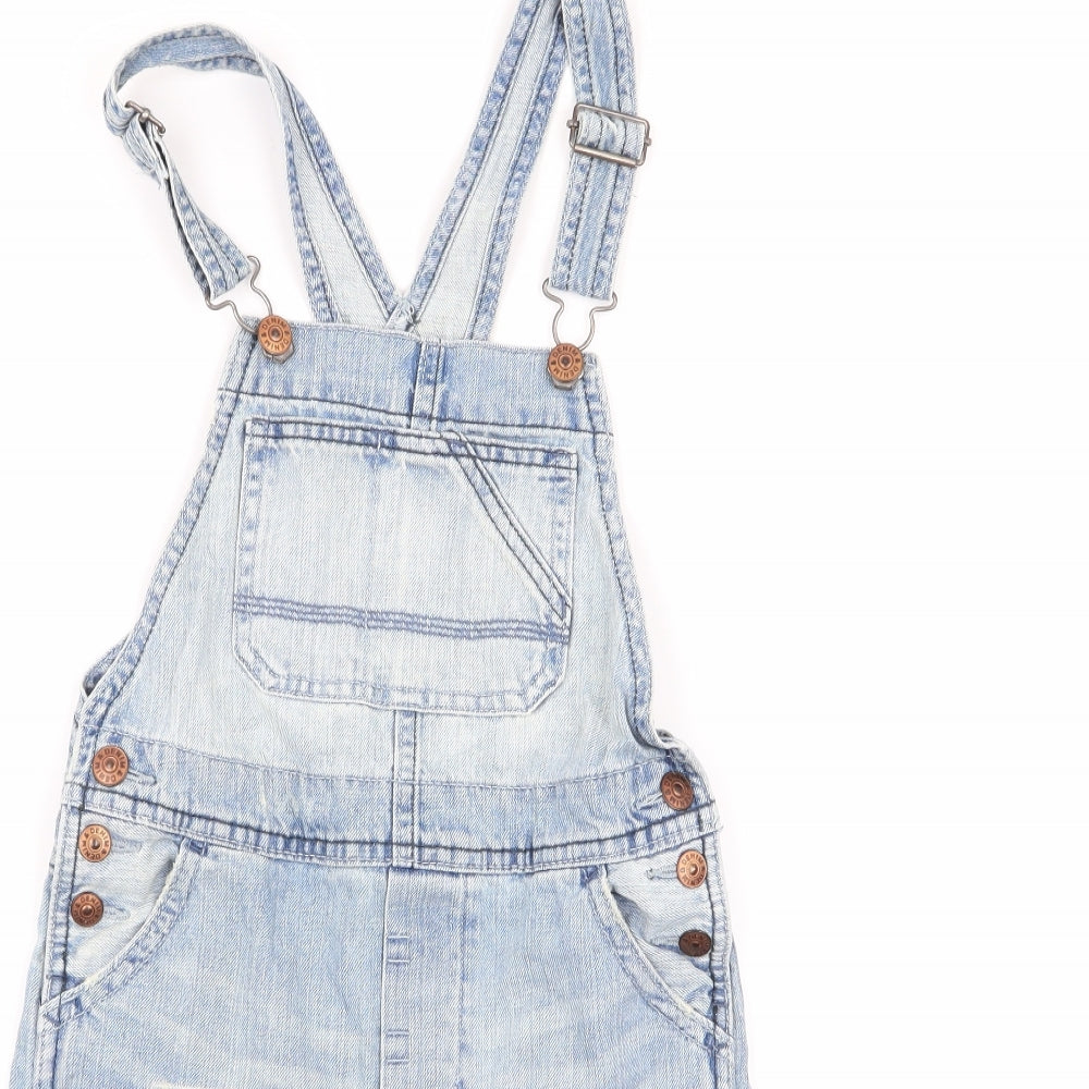H&M Girls Blue   Dungaree One-Piece Size 10 Years