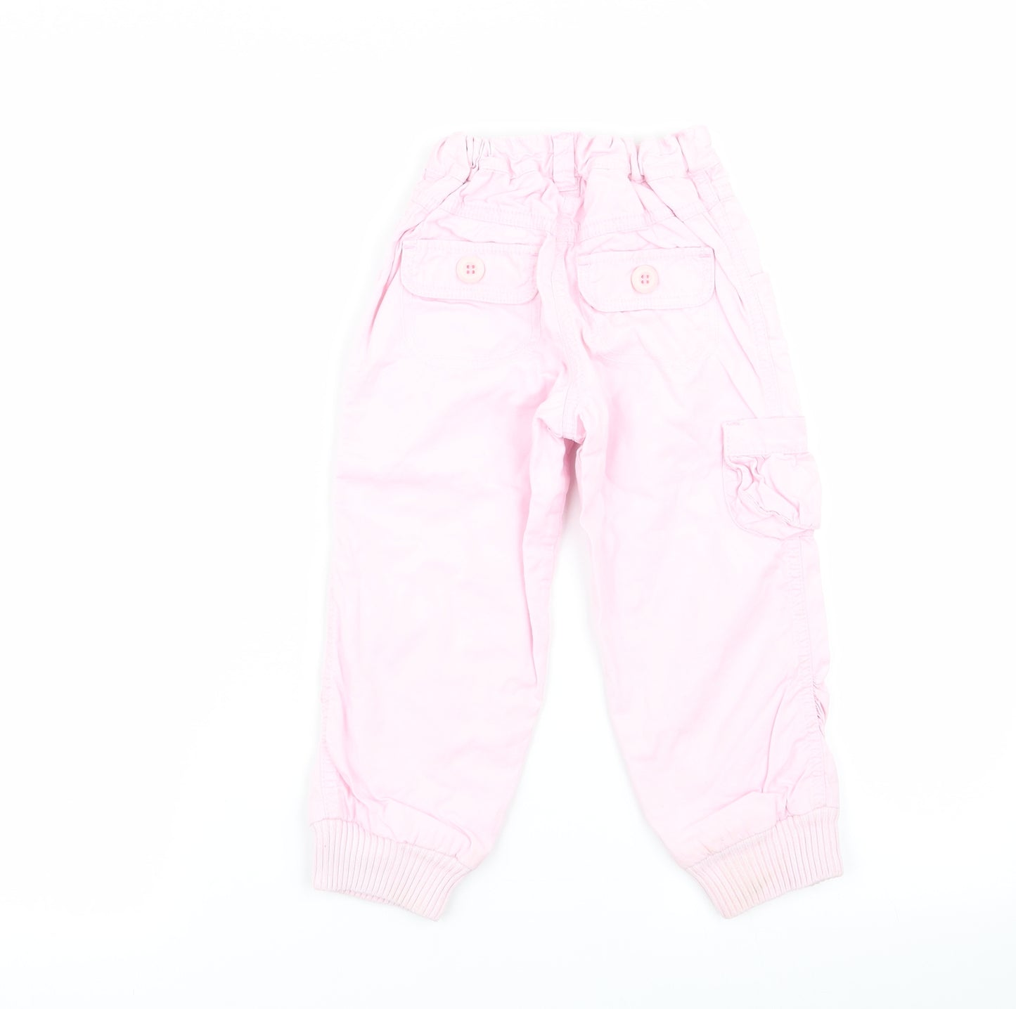 NEXT Girls Pink   Cargo Trousers Size 2-3 Years