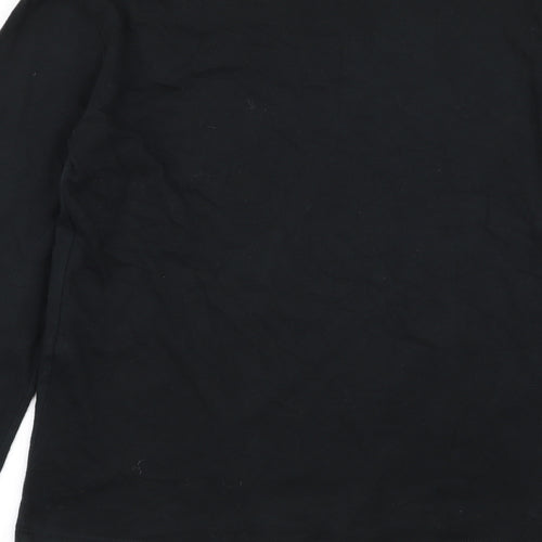 Ralph Lauren Mens Black    T-Shirt Size M