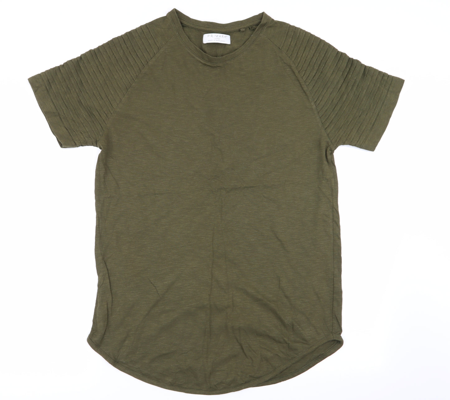 Primark Mens Green    T-Shirt Size L