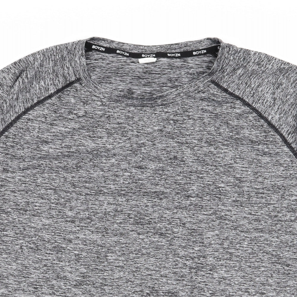 boyzn Mens Grey    T-Shirt Size L