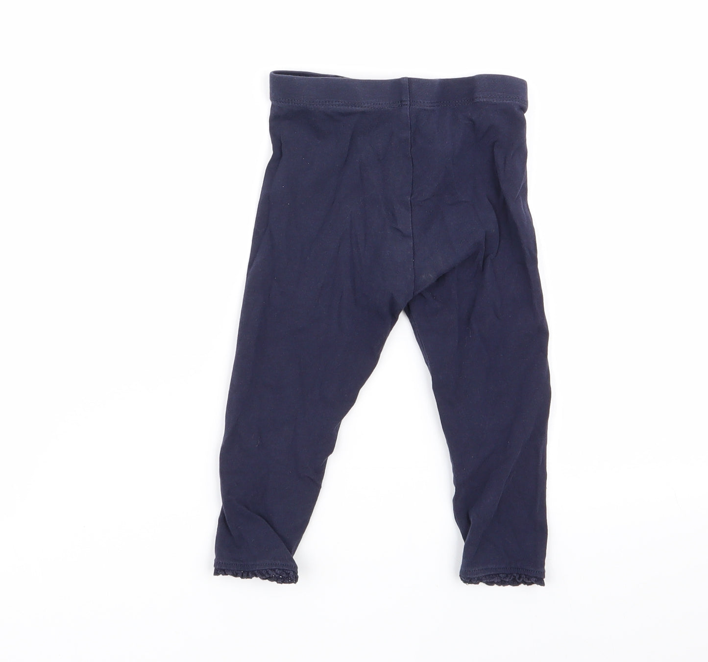 m Girls Blue   Jogger Trousers Size 12-18 Months  - legging