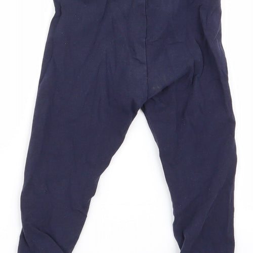 m Girls Blue   Jogger Trousers Size 12-18 Months  - legging