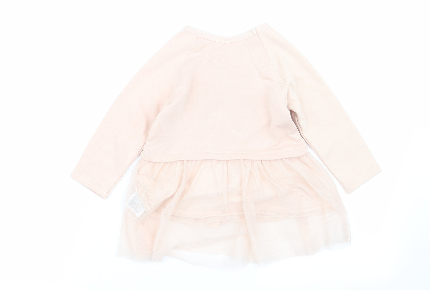 H&M Girls Beige   Jumper Dress  Size 18 Months