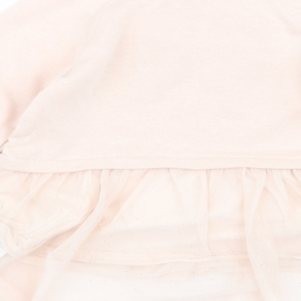 H&M Girls Beige   Jumper Dress  Size 18 Months