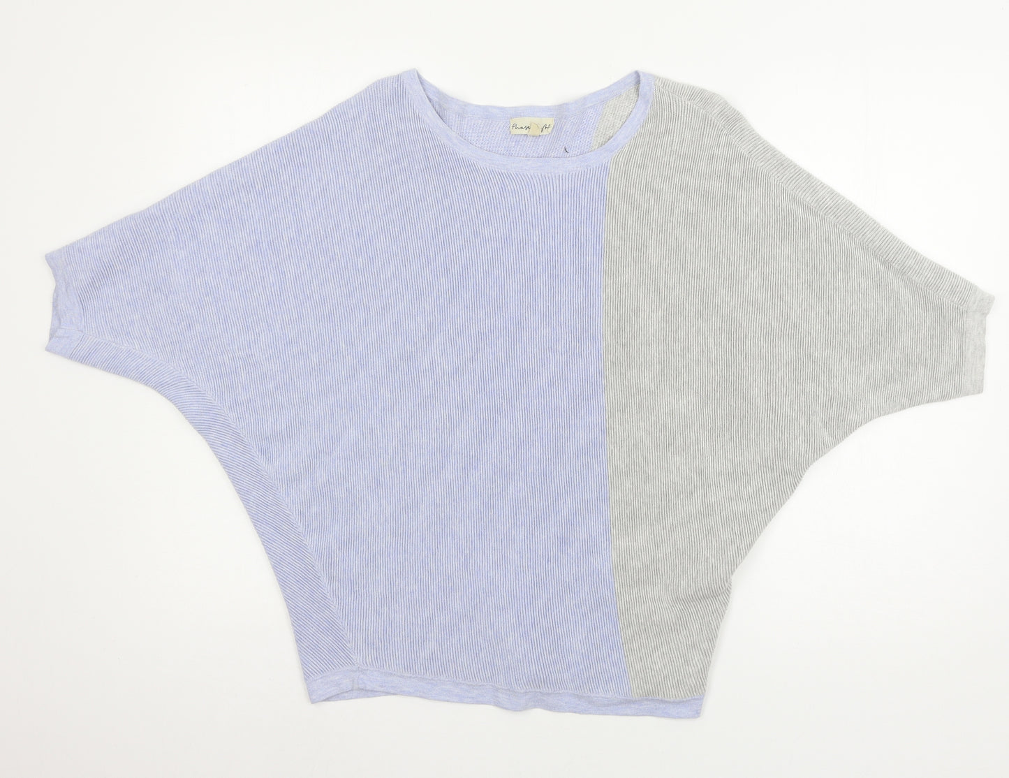 Phase Eight Womens Blue  Knit Pullover Jumper Size M