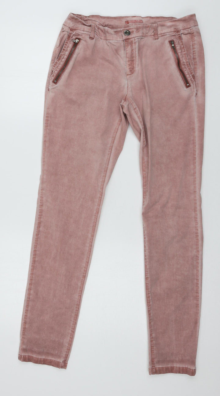 Esprit Womens Pink  Denim Skinny Jeans Size 10 L30 in