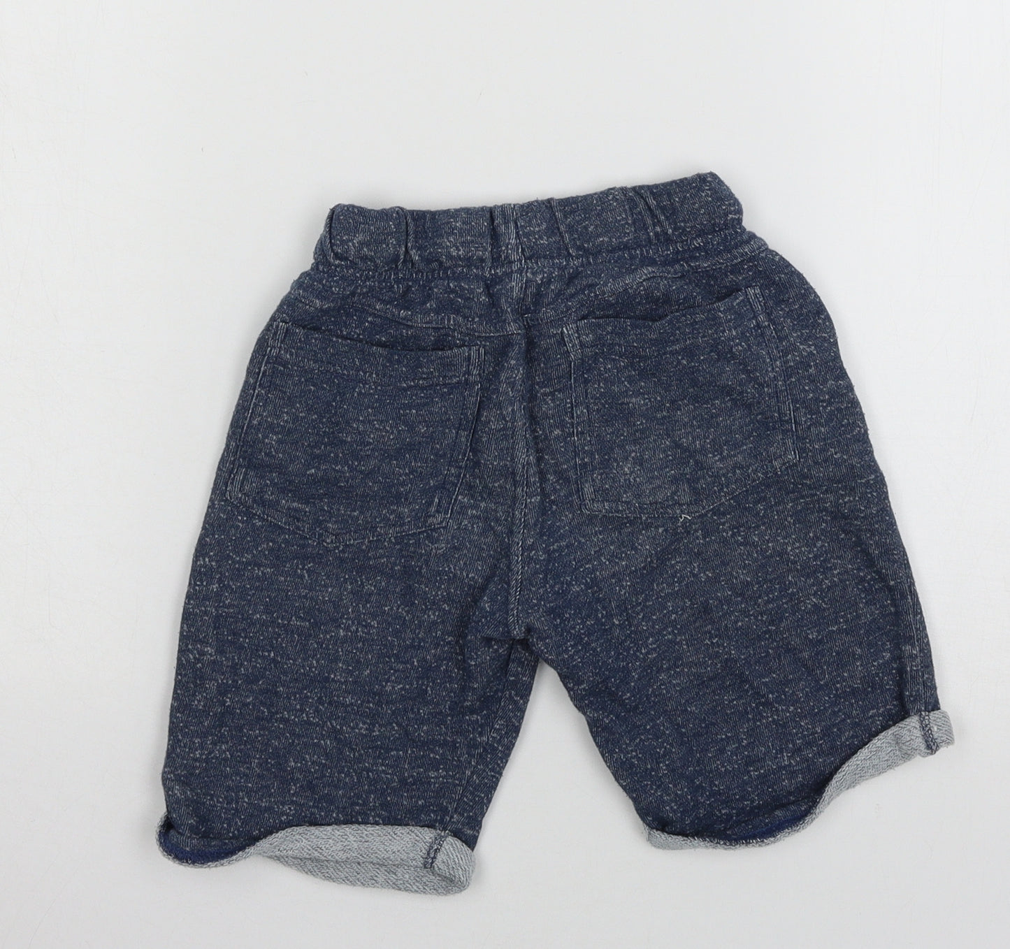 F&F Boys Blue  Jersey Sweat Shorts Size 6-7 Years