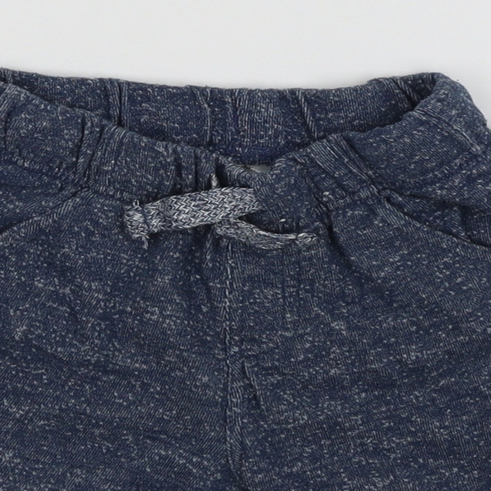 F&F Boys Blue  Jersey Sweat Shorts Size 6-7 Years