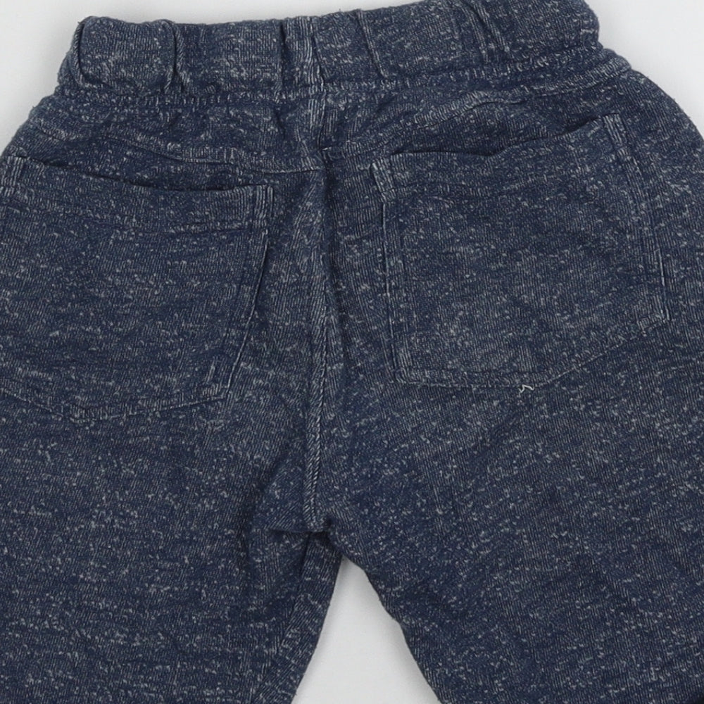 F&F Boys Blue  Jersey Sweat Shorts Size 6-7 Years