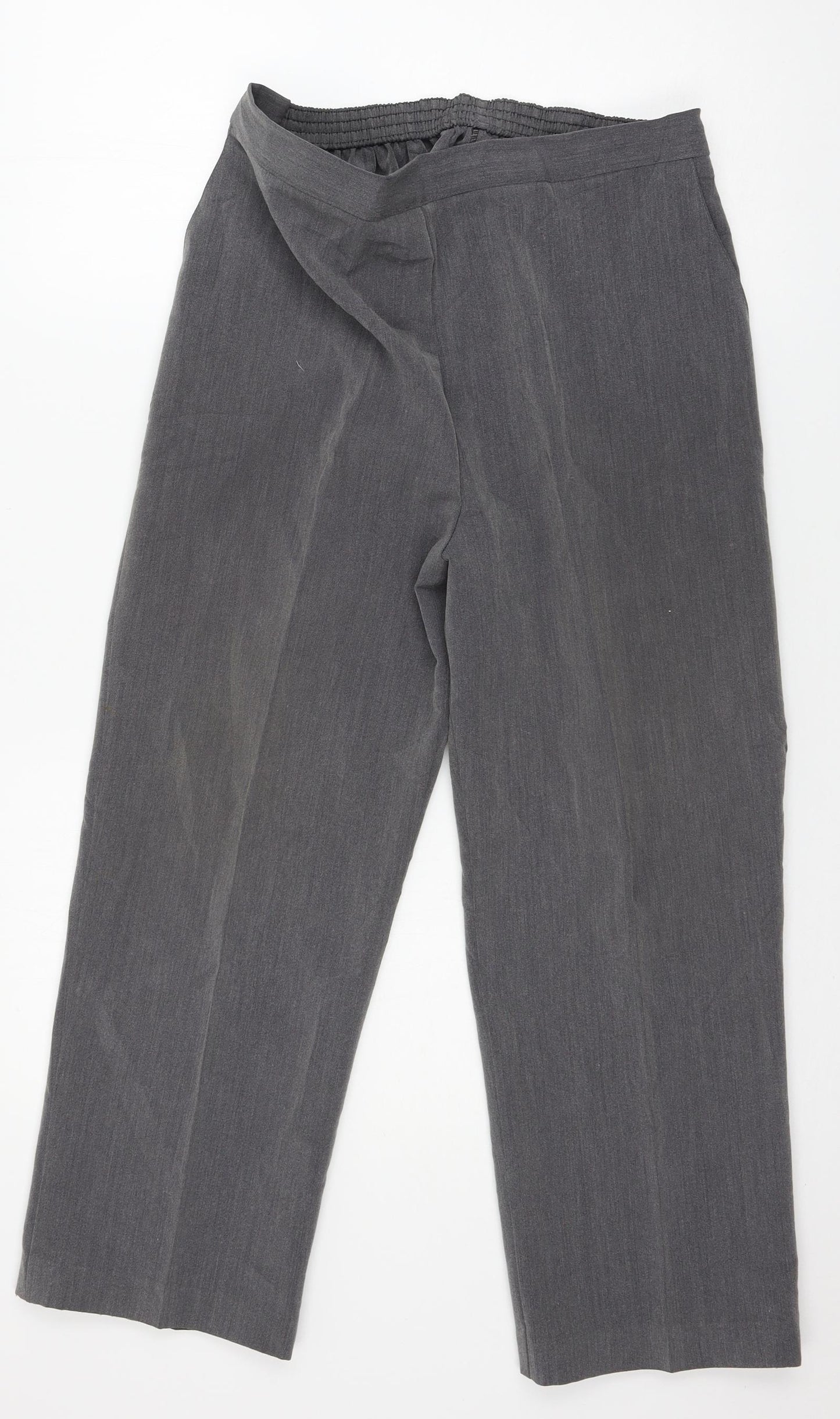 Preworn Womens Grey   Trousers  Size 16 L24 in