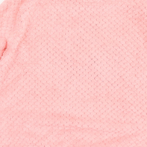 Disney Womens Pink Solid Microfibre Top Pyjama Top Size 6  - Lion King