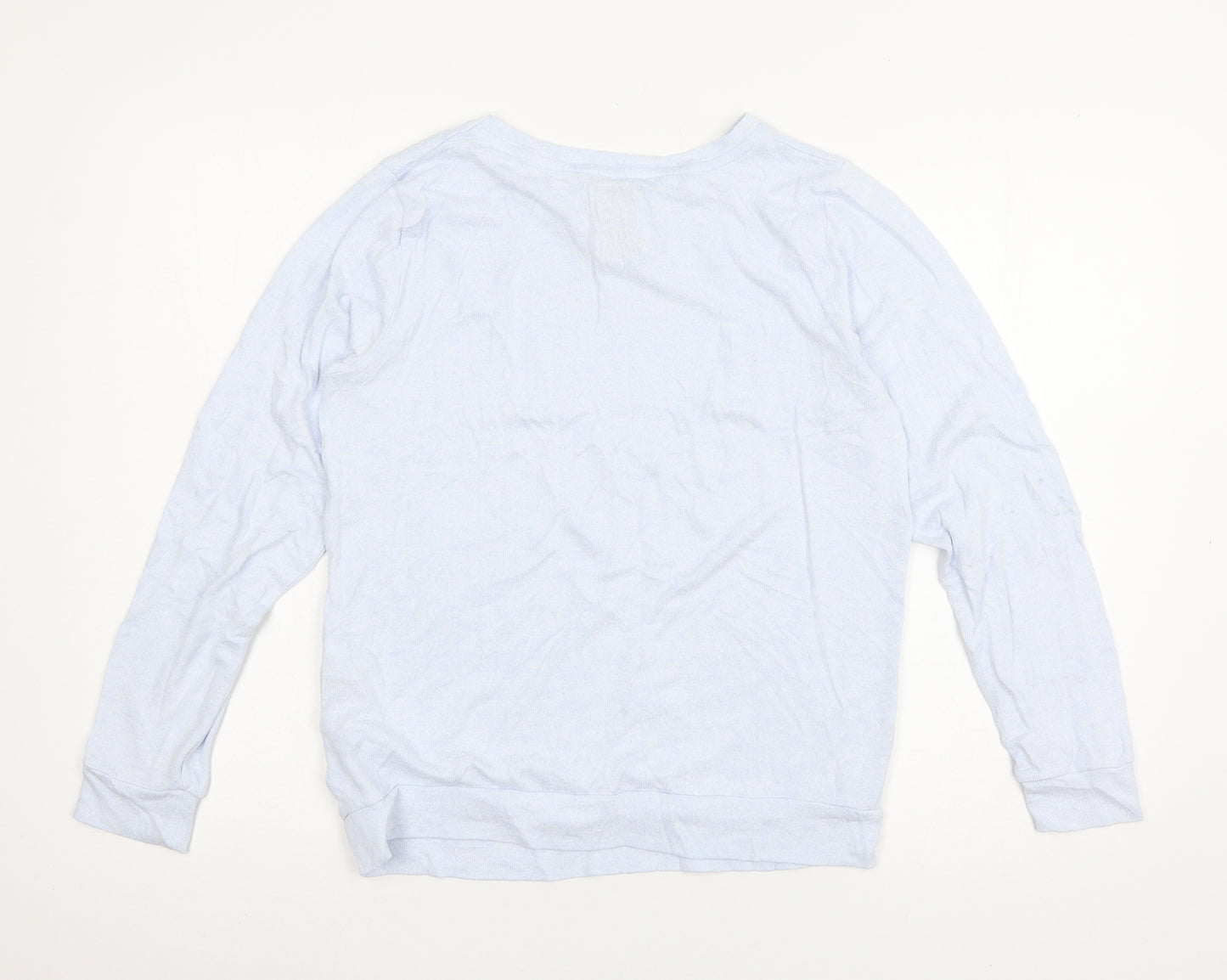 Love to lounge Womens Blue  Jersey Top Pyjama Top Size 6  - Choose Happy