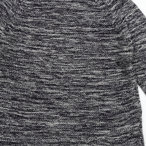 F&F Womens Blue Striped Knit Pullover Jumper Size 10