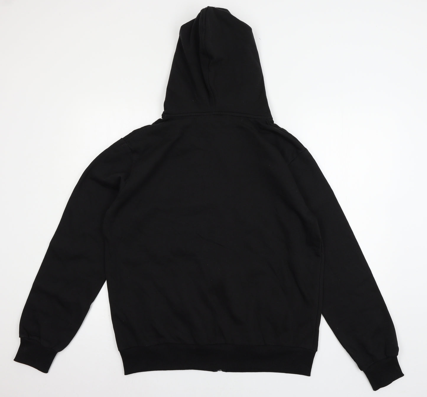 2 Diem Mens Black  Jersey Full Zip Hoodie Size L