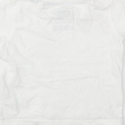 NEXT Boys White   Basic T-Shirt Size 3-6 Months