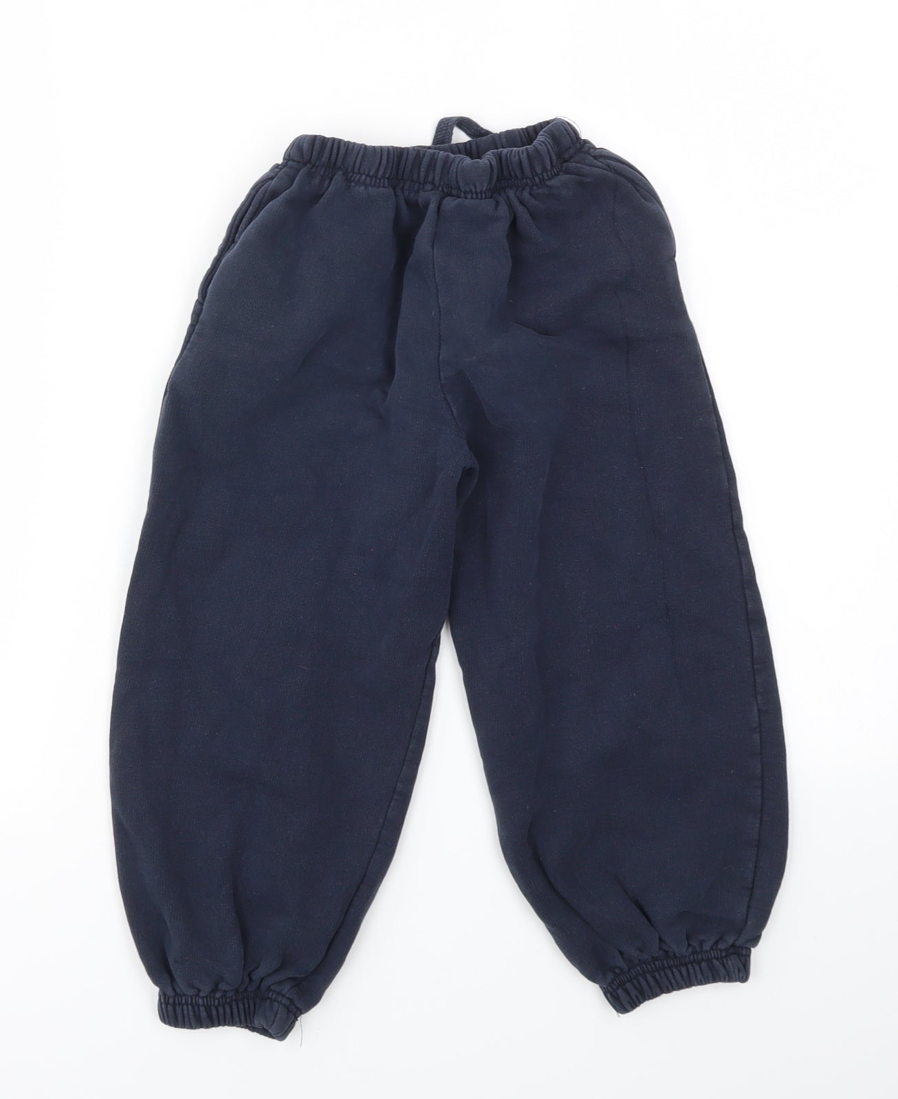 Preworn Boys Blue   Jogger Trousers Size 6-7 Years