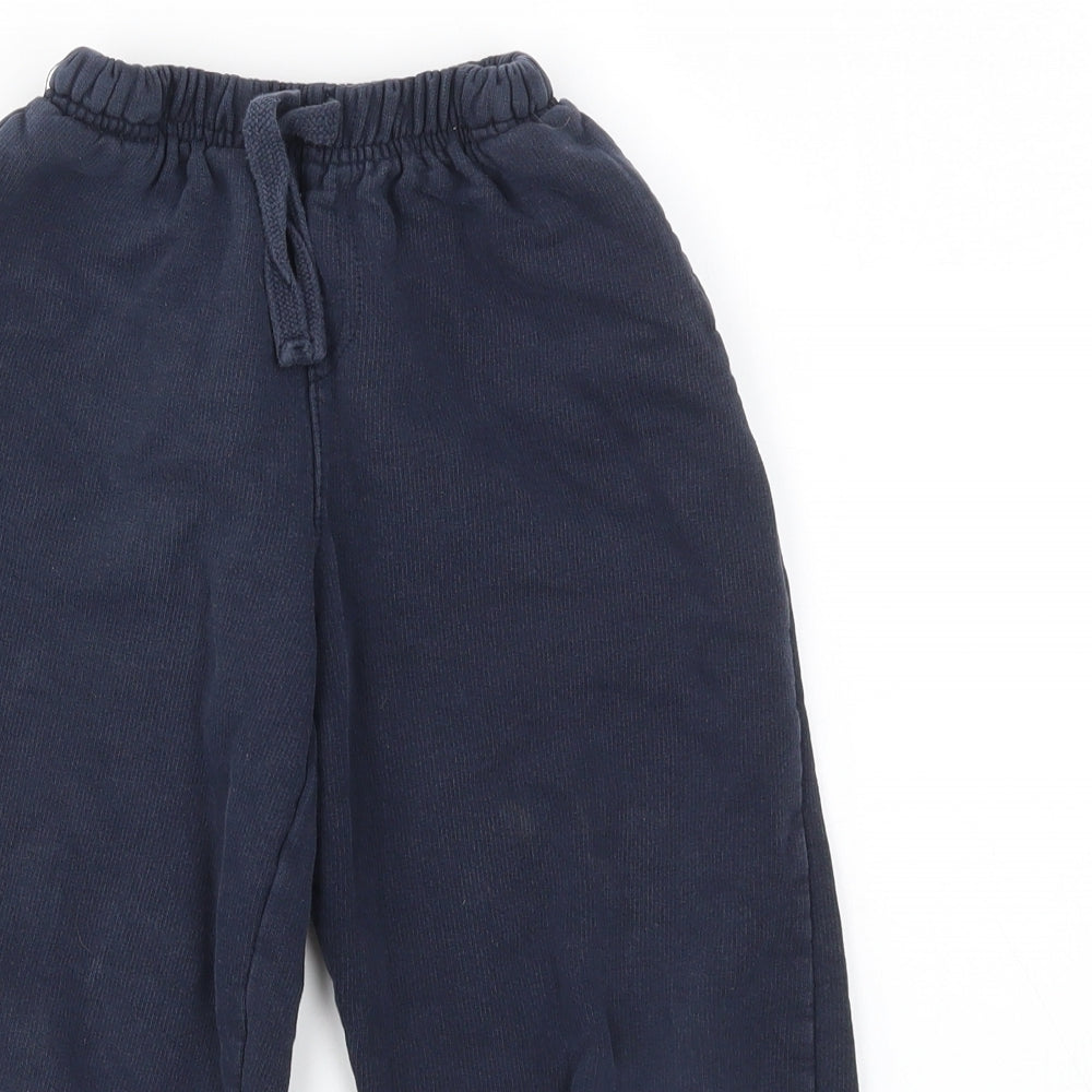 Preworn Boys Blue   Jogger Trousers Size 6-7 Years