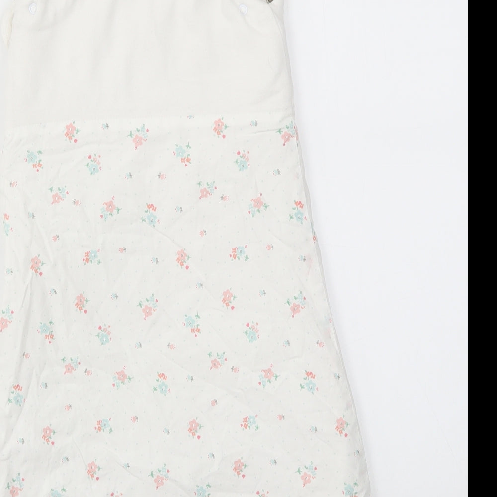 jhon lewis  Girls Multicoloured Floral  Cami Bodysuit Size 6-9 Months