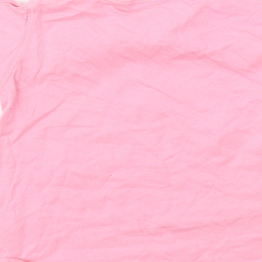 NEXT Girls Pink   Basic T-Shirt Size 12-18 Months