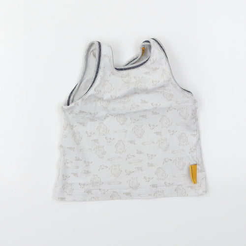 TU Boys Grey Animal Print  Basic T-Shirt Size 2-3 Years