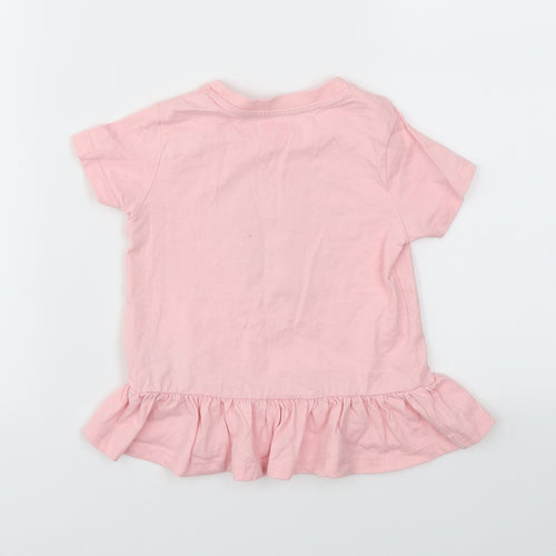 Very Girls Pink   Basic T-Shirt Size 18-24 Months