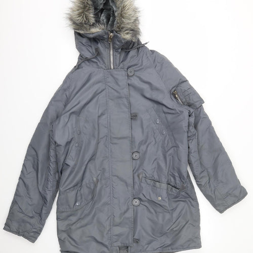 Moto Womens Blue   Jacket Coat Size 10