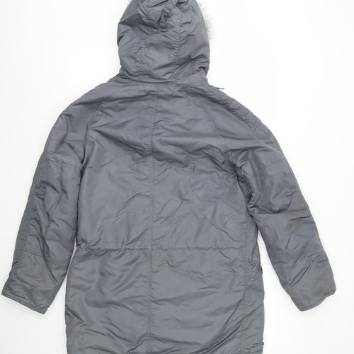 Moto Womens Blue   Jacket Coat Size 10