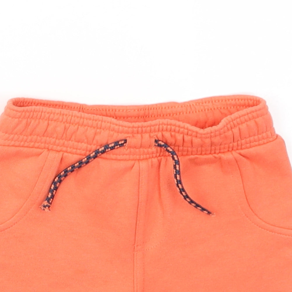 Primark Boys Orange   Capri Trousers Size 6-9 Months