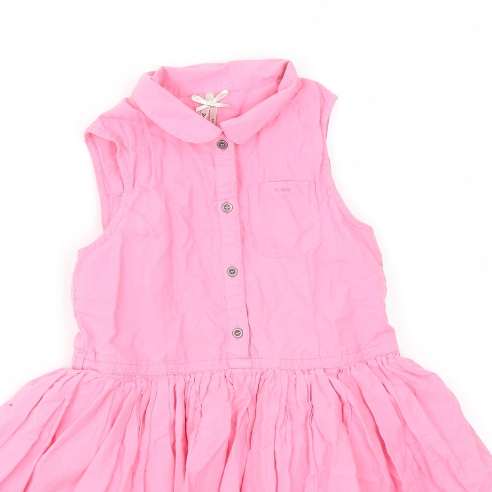 NEXT Girls Pink   Fit & Flare  Size 6 Years
