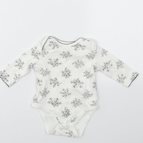 Little Me Girls Multicoloured Floral  Babygrow One-Piece Size 6-9 Months