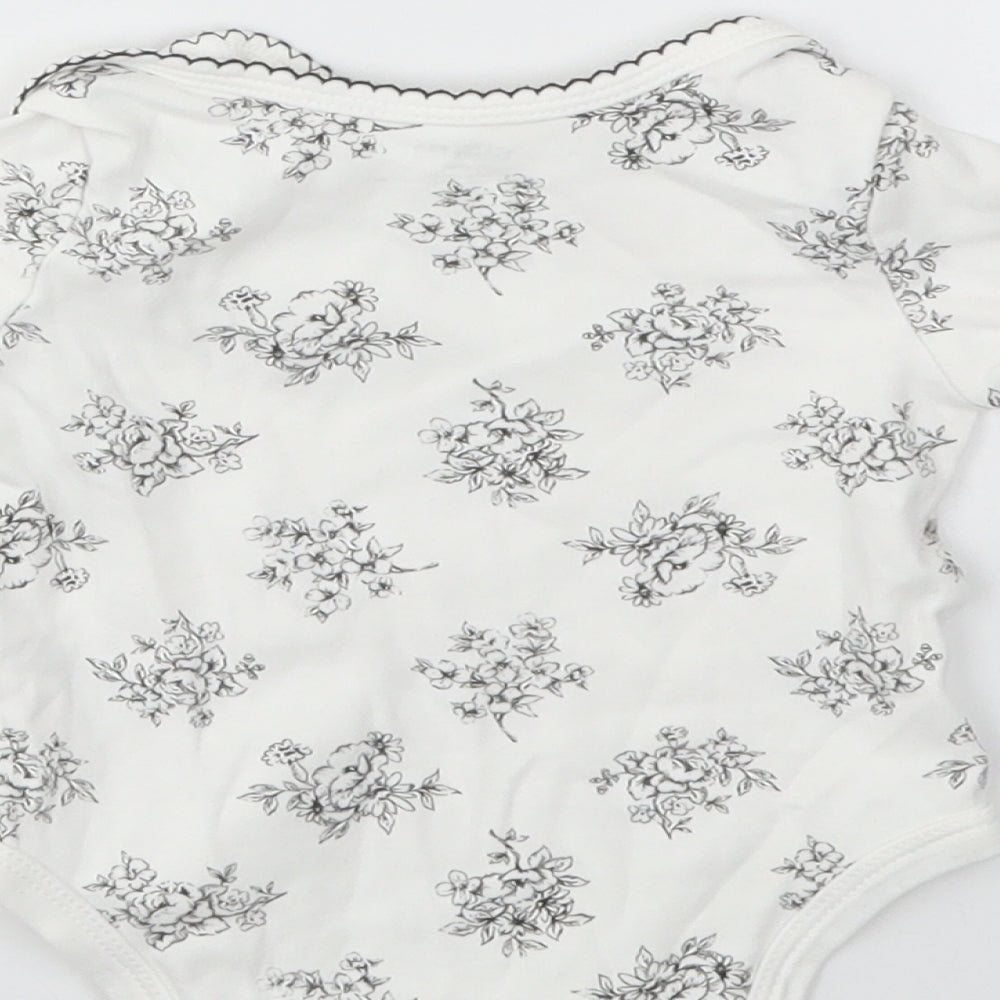 Little Me Girls Multicoloured Floral  Babygrow One-Piece Size 6-9 Months