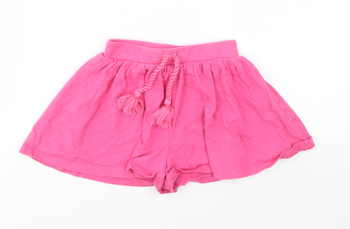 Matalan Girls Pink   Cut-Off Shorts Size 4 Years