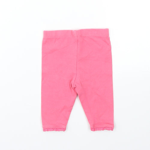 Primark Girls Pink   Capri Leggings Size 3-6 Months