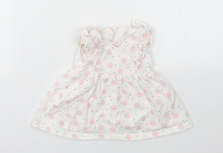 Matalan Girls Multicoloured Polka Dot Fit & Flare Size Newborn
