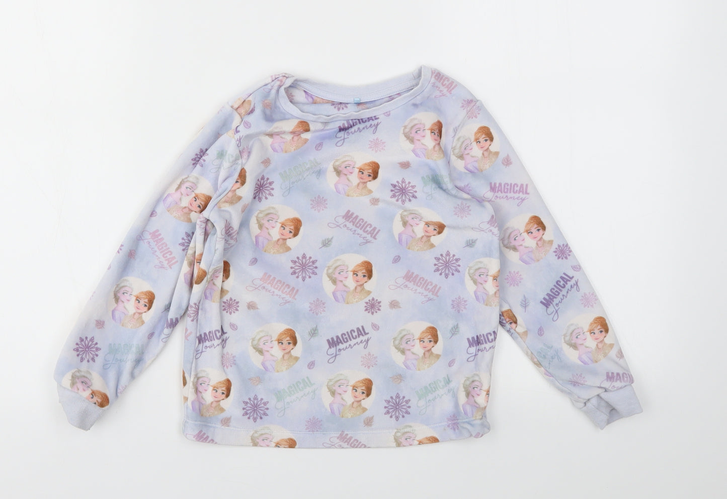George Girls Multicoloured Geometric  Top Pyjama Top Size 4-5 Years
