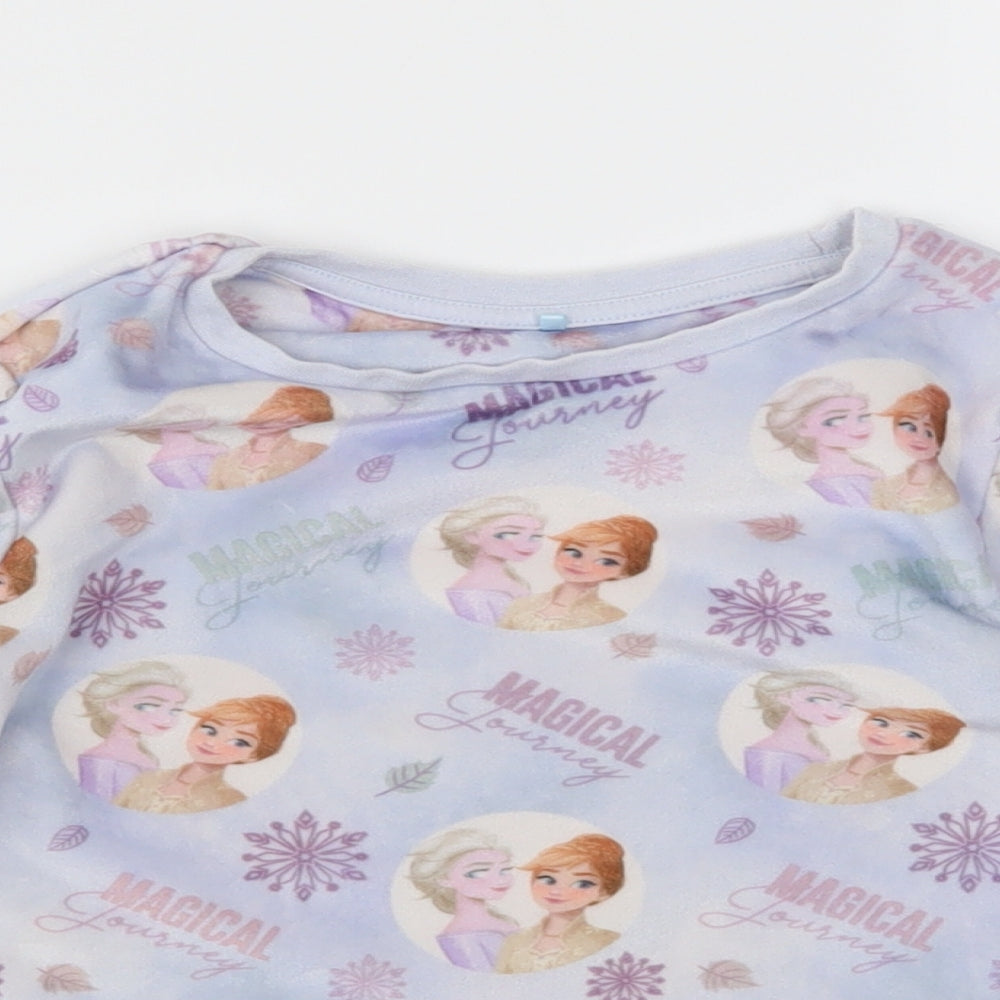 George Girls Multicoloured Geometric  Top Pyjama Top Size 4-5 Years