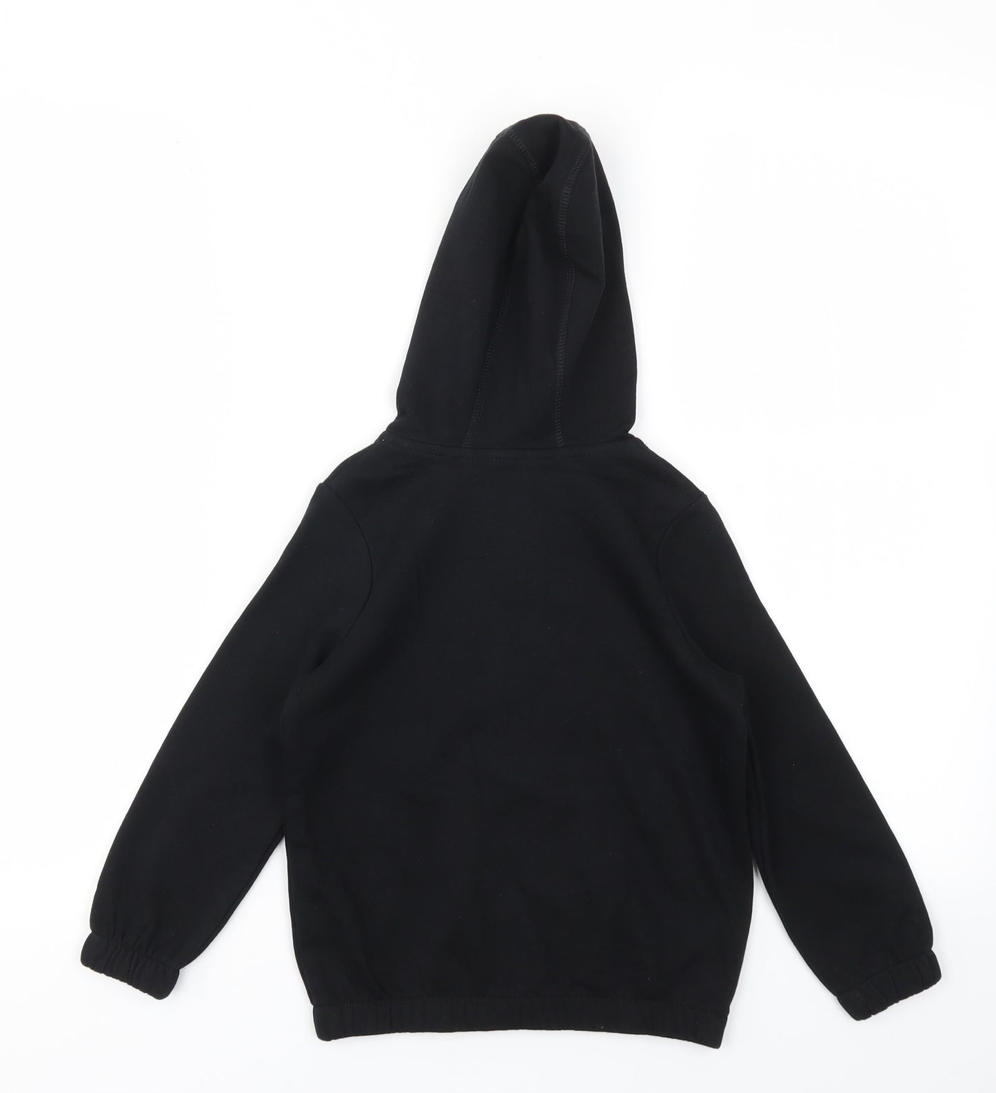 George Boys Black   Full Zip Jumper Size 4-5 Years