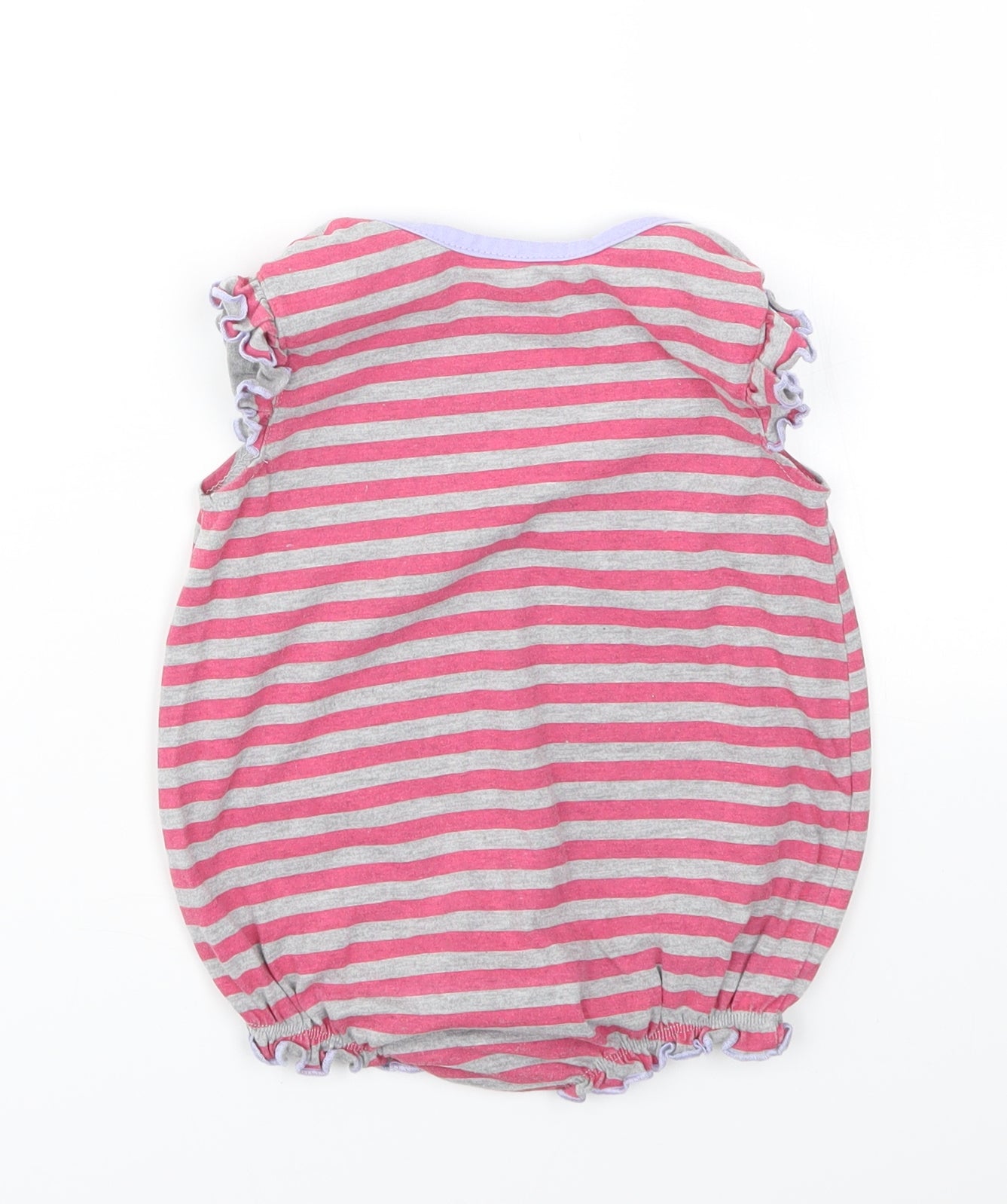 Majestic Girls Multicoloured Striped  Babygrow One-Piece Size 18 Months
