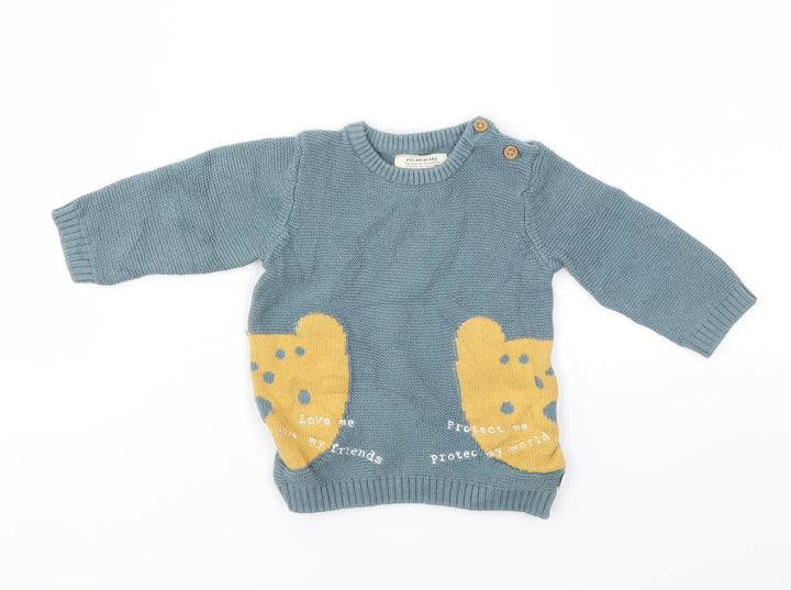 F&F Baby Blue   Pullover Jumper Size 0-3 Months