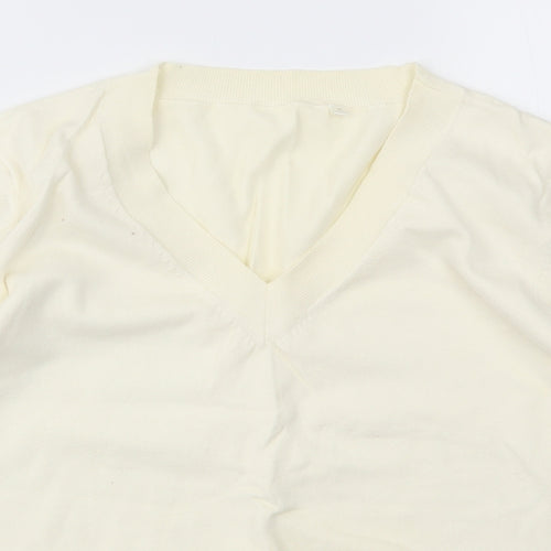 Preworn Womens Ivory   Pullover Jumper Size M