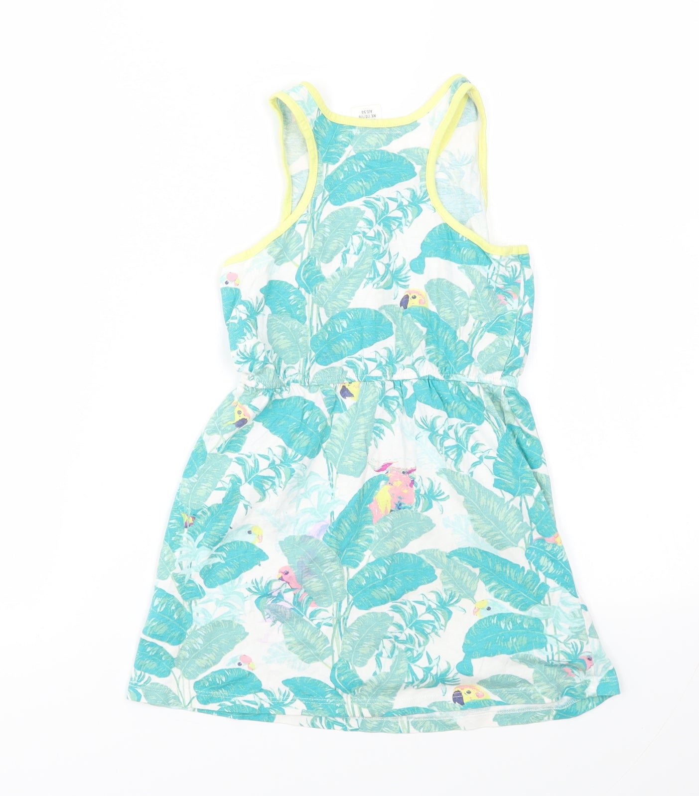 H&M Girls Multicoloured Geometric  Fit & Flare  Size 5-6 Years