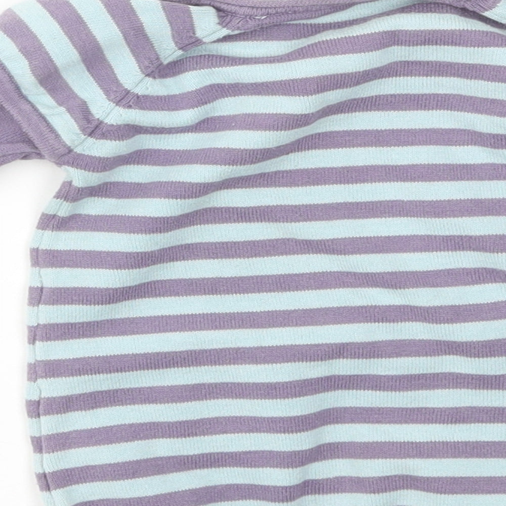 Matalan Girls Multicoloured Striped  Jumper Dress  Size 9-12 Months