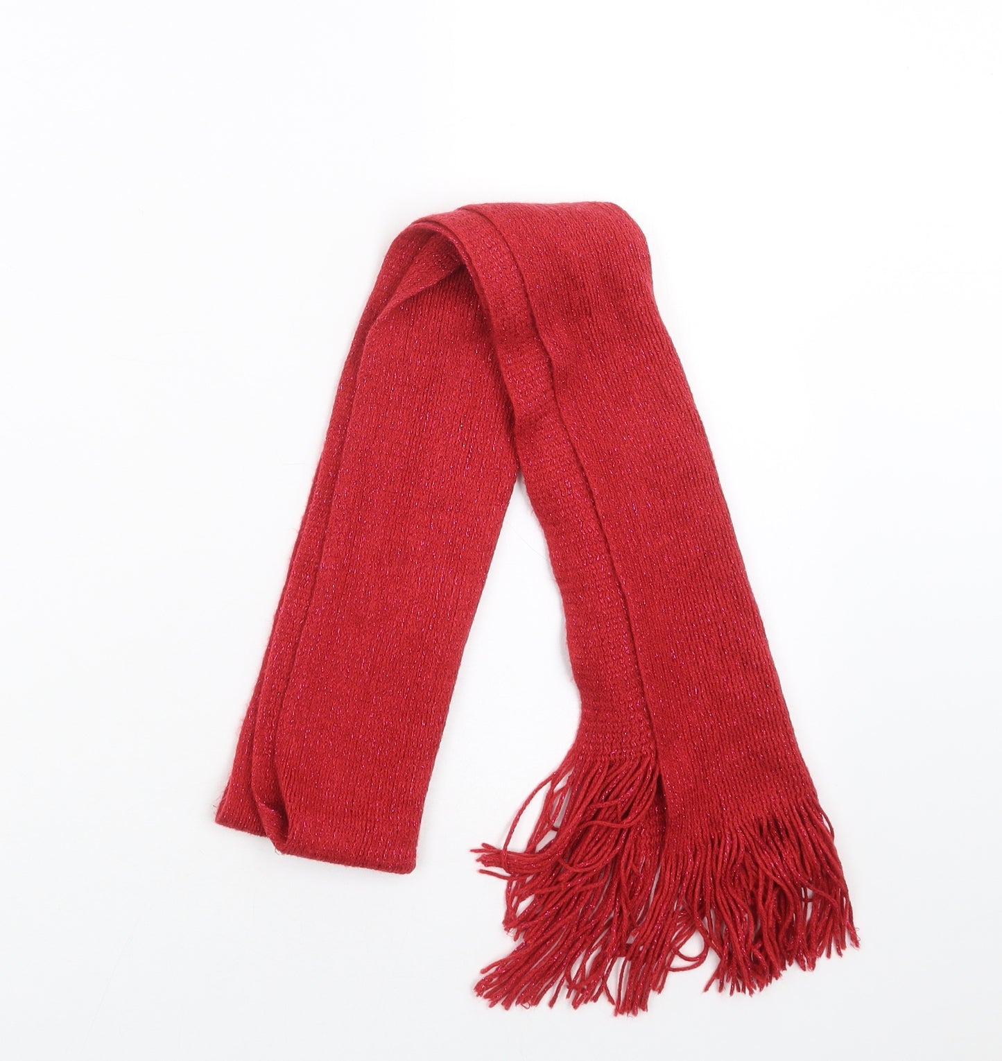 Preworn Womens Red    Scarf