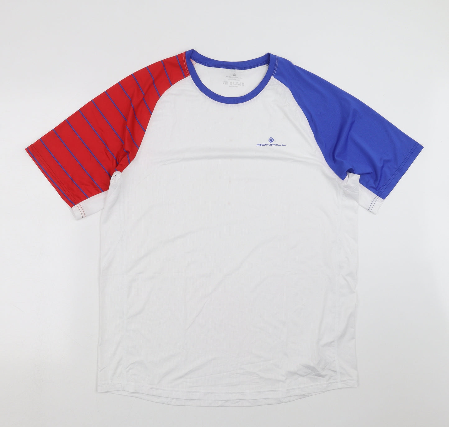 Ronhill Mens White   Basic T-Shirt Size XL