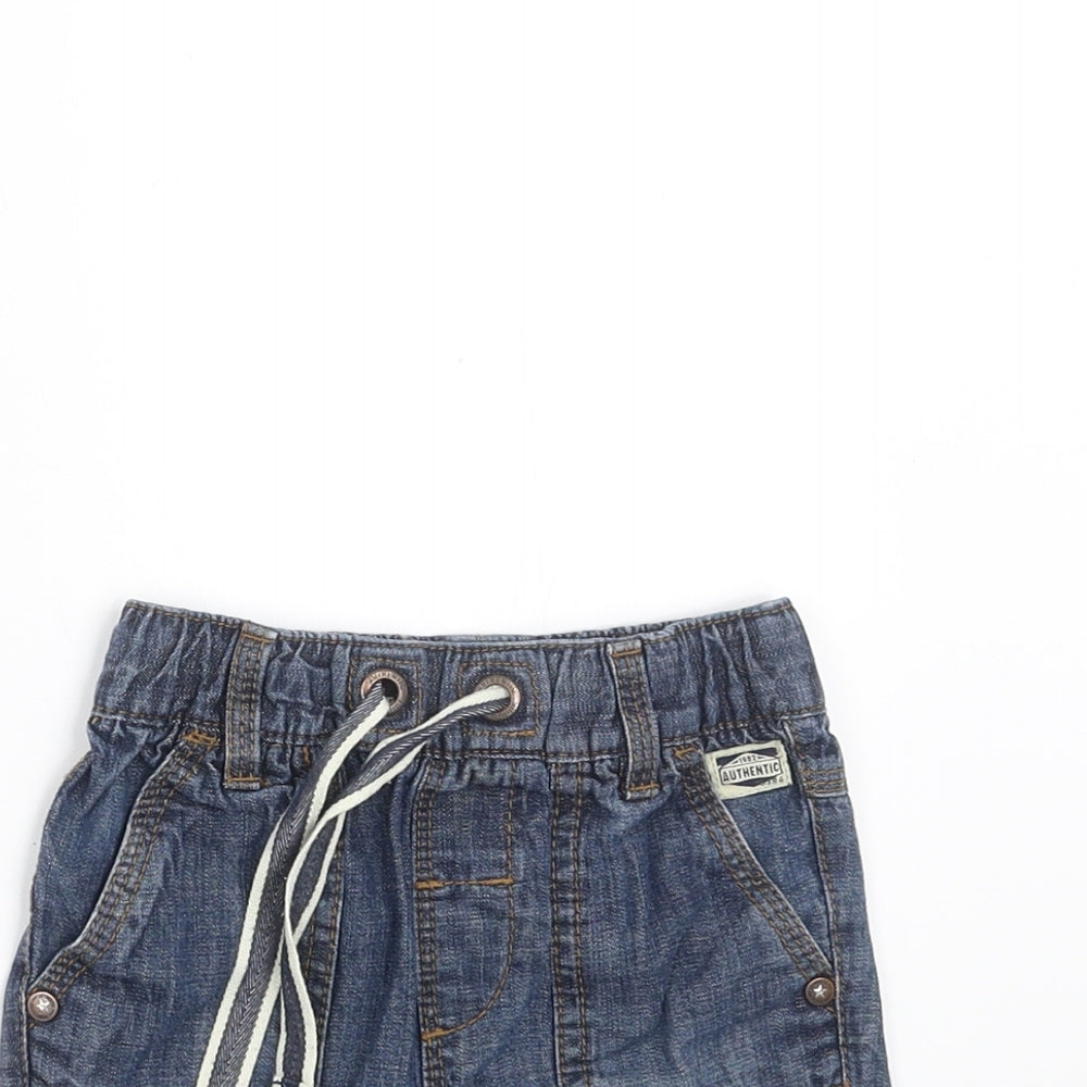 NEXT Boys Blue  Denim  Trousers Size 12-18 Months  - shorts
