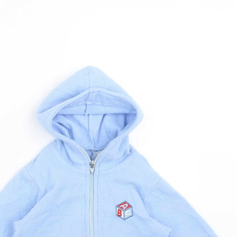 Preworn Boys Blue   Cardigan Jumper Size 24 Months