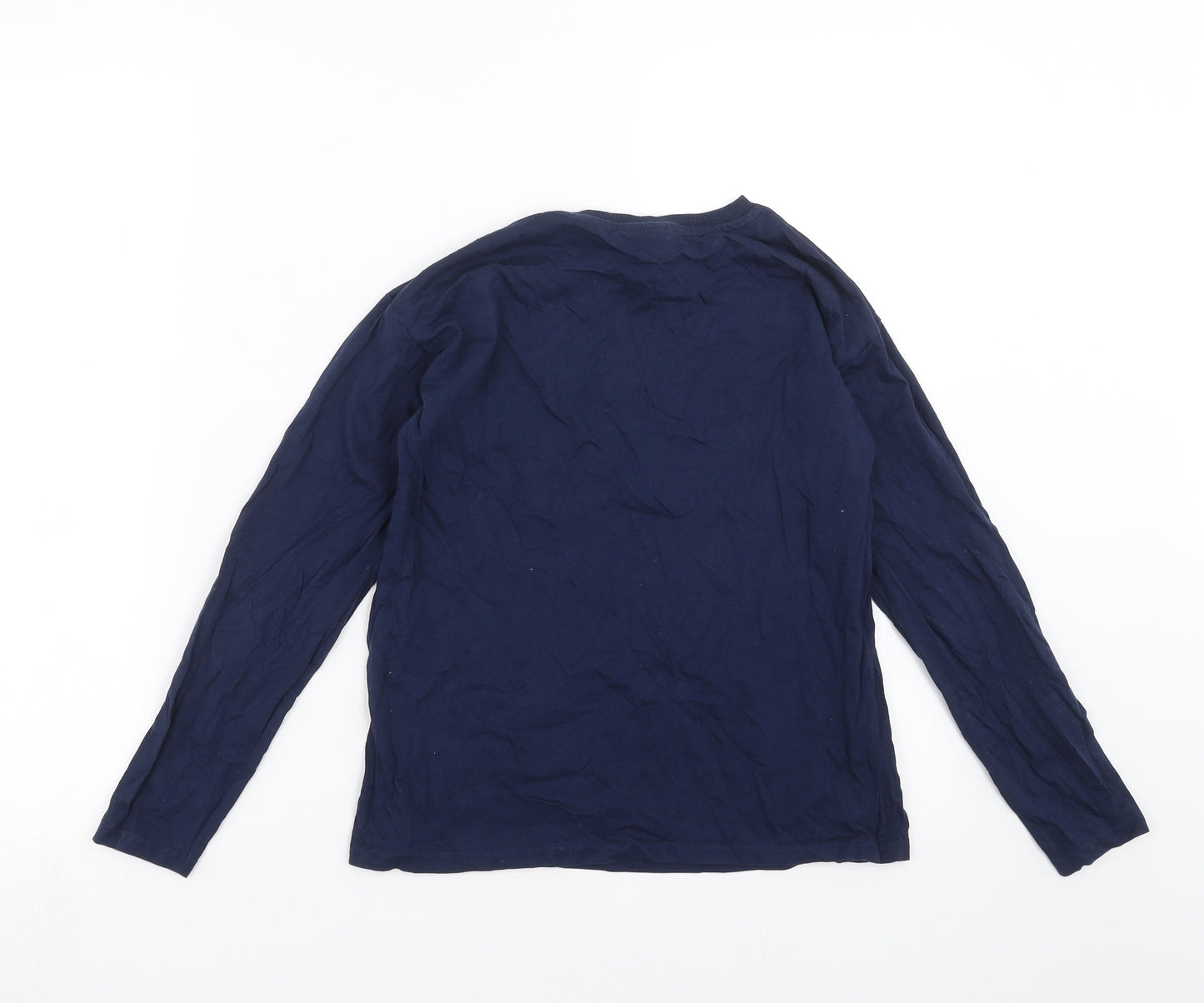 George Girls Blue   Basic T-Shirt Size 10-11 Years  - #tiana